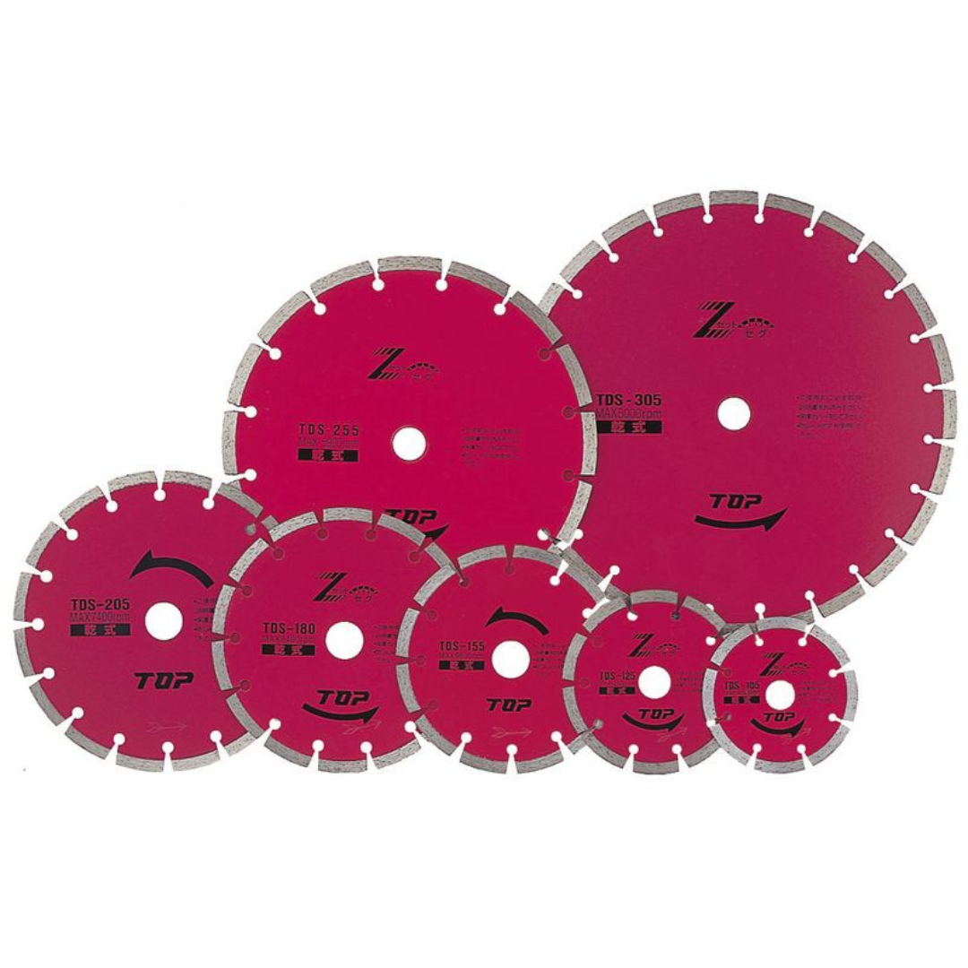 トップ工業  ダイヤモンドホイール（セグメント） TDS-105