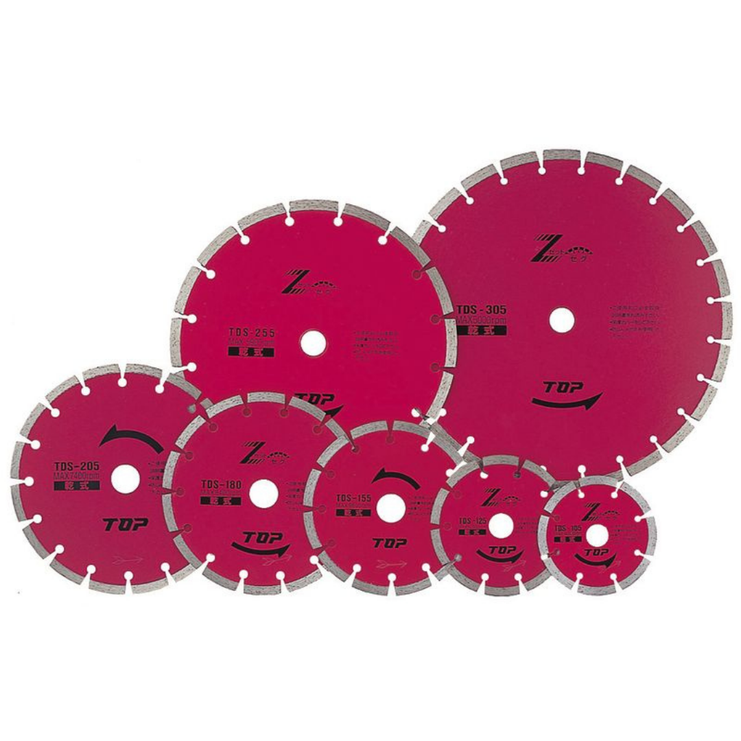 トップ工業 ダイヤモンドホイール（セグメント） TDS-180