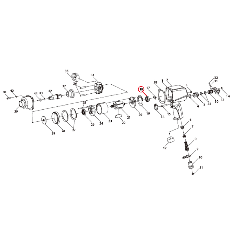 KTC ※リアローターベアリング  402-22　京都機械工具