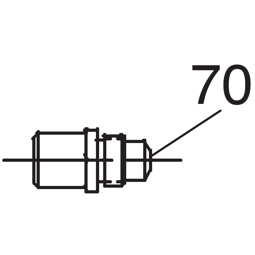 ＳＩ－７１５用３．２φロングノーズピース  715-70