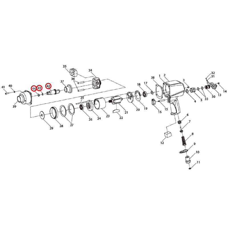 KTC ※アンビルアッセンブリー  BNV236-A626 京都機械工具