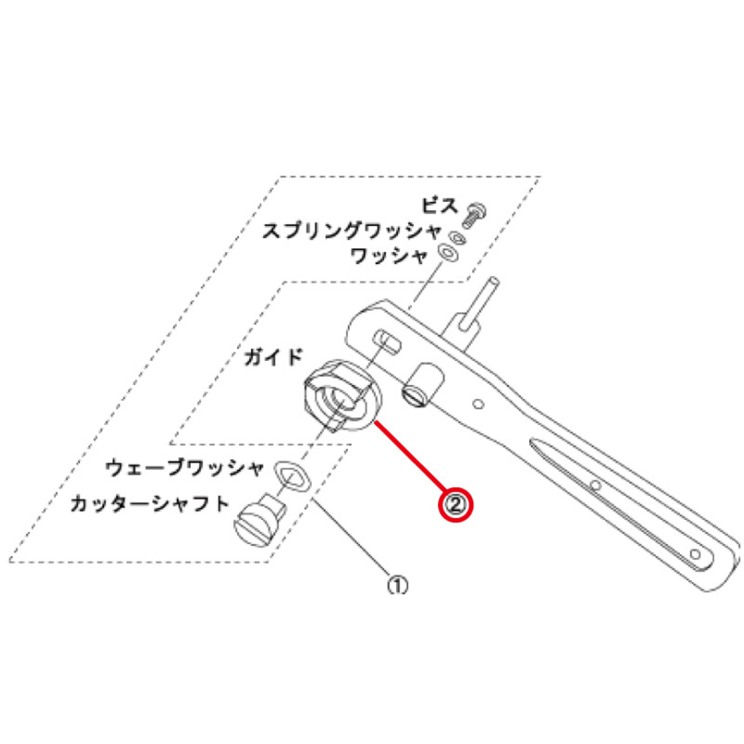 KTC ※ガイド AS401-22 京都機械工具