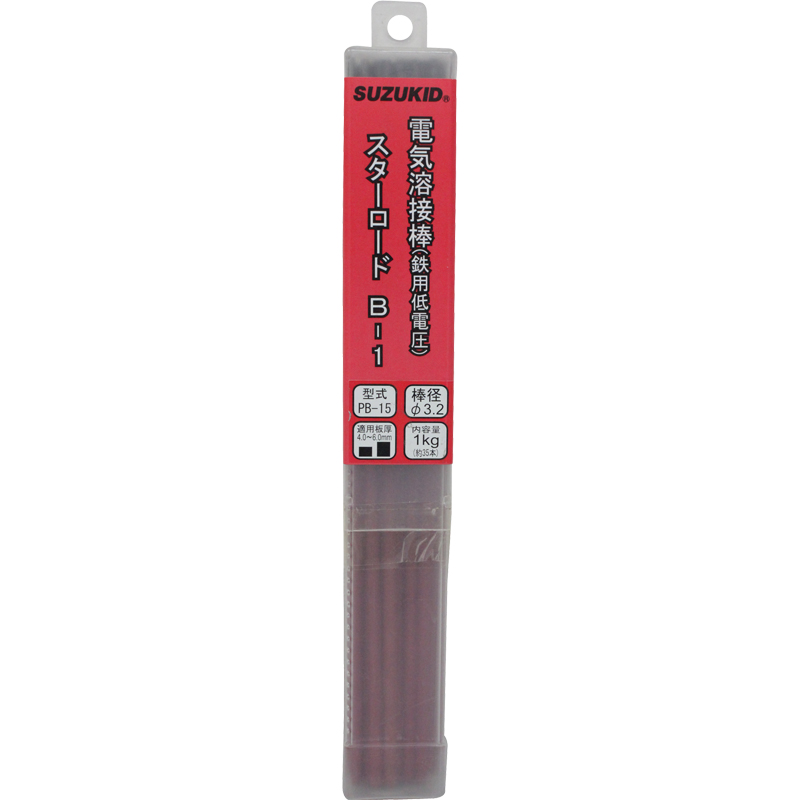 低電圧軟鋼用溶接棒３．２φＸ１ｋｇ　ＰＢ－１５  B1-32P