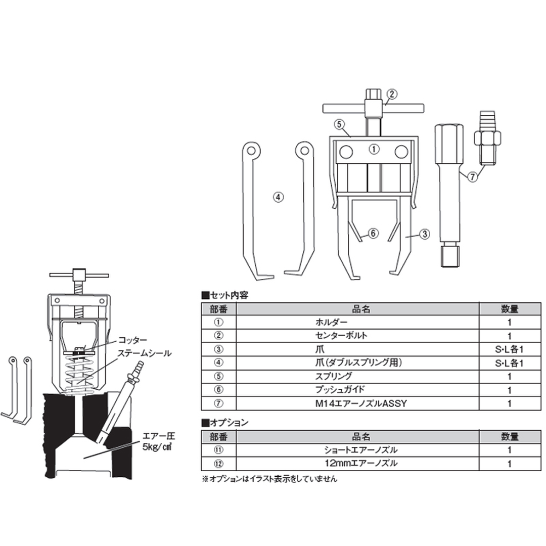 江東産業 ショートエア－ノズル VS-150DN-11 KOTO