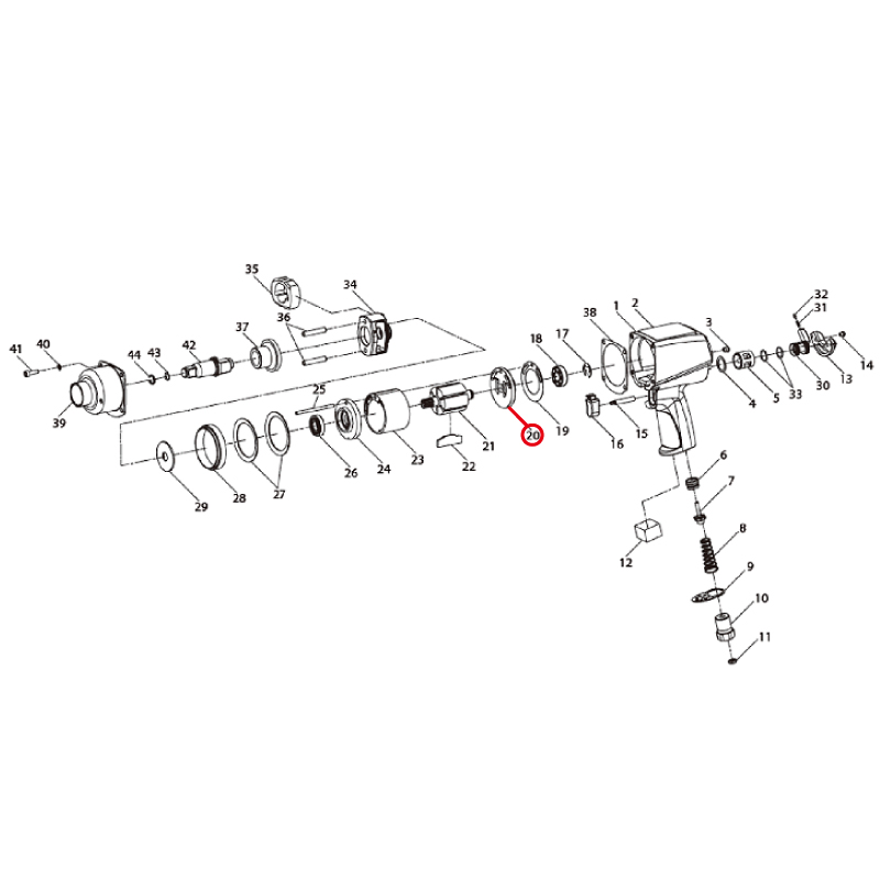 KTC ※リアエンドプレート  231-12 京都機械工具