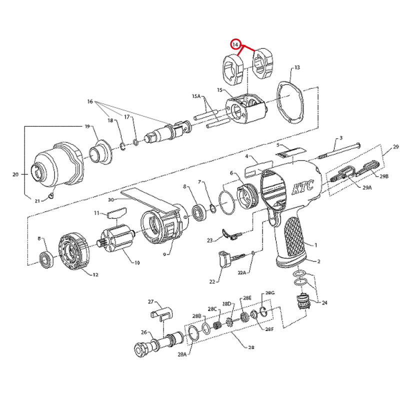 KTC ※ハンマー  231XP-724 京都機械工具