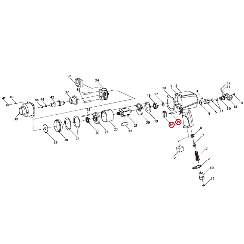 KTC ※トリガーアッセンブリー  236-A93 京都機械工具