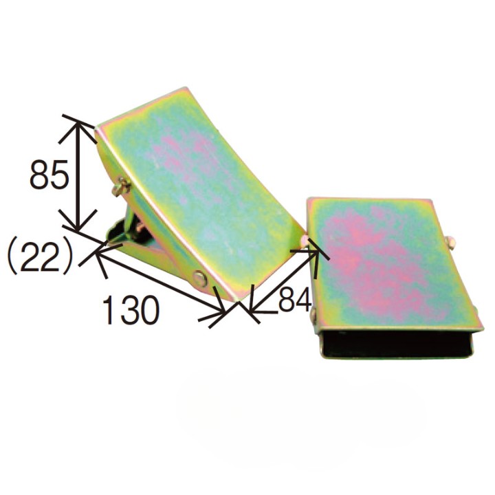 ホイルストッパー乗用車用（鉄）２ヶ入  TS-100